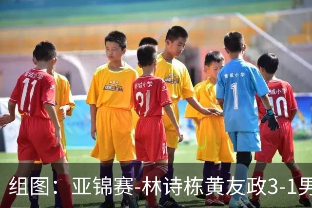 组图：亚锦赛-林诗栋/黄友政3-1男双夺冠 赛后庆祝胜利